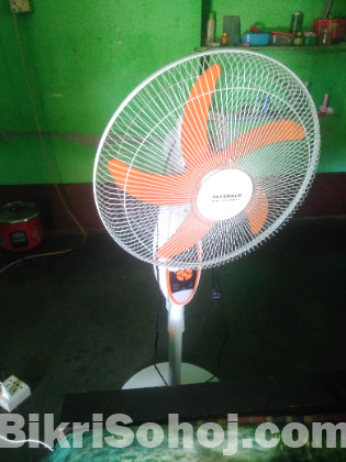 Rechargeable Stand Fan with all facilities.